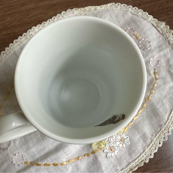 1987 Bessie Pease Gutmann Footed Mug Girl With Dog "THE REWARD" #H1929 - Picture 5 of 6